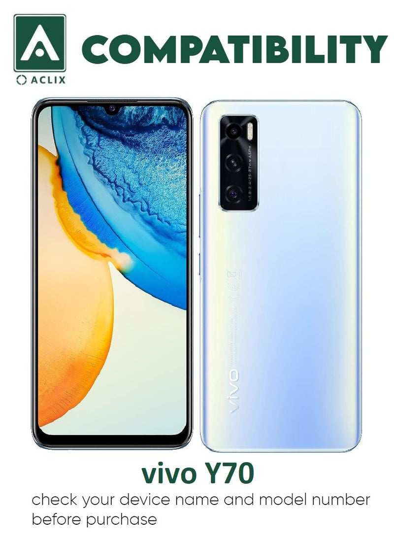 ACLIX 4 Pieces Antistatic ESD Dustproof Premium Quality High Definition Tempered Glass Screen Protector Designed For vivo Y70 - Image 3