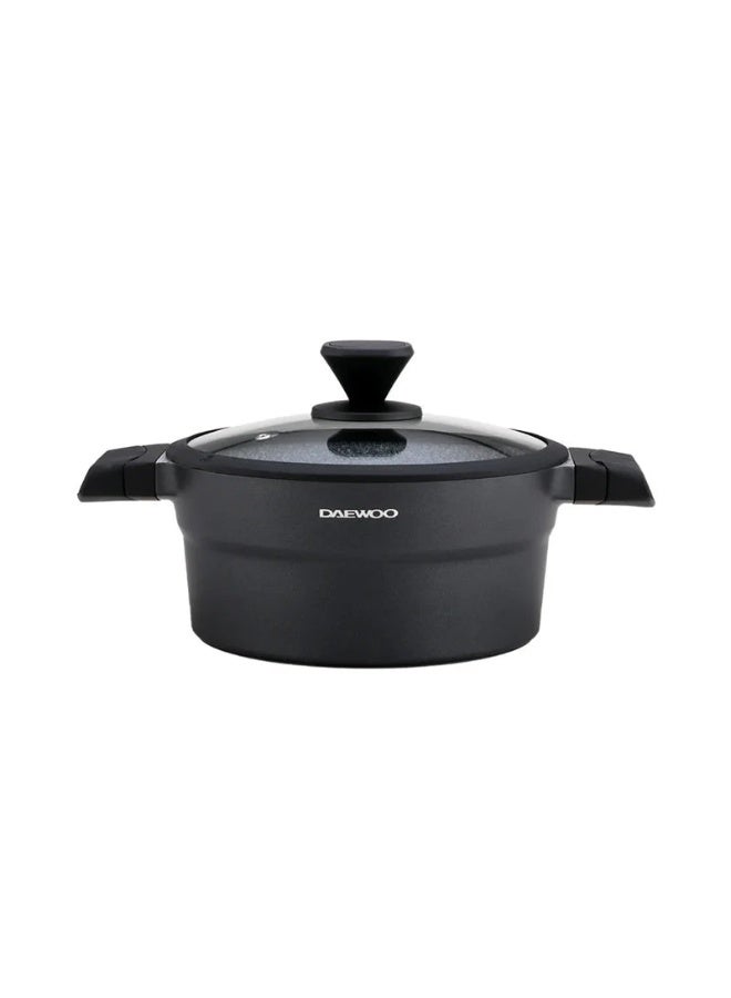Daewoo  Casserole Pot-DCC 2800-(Black & Grey) - Image 1