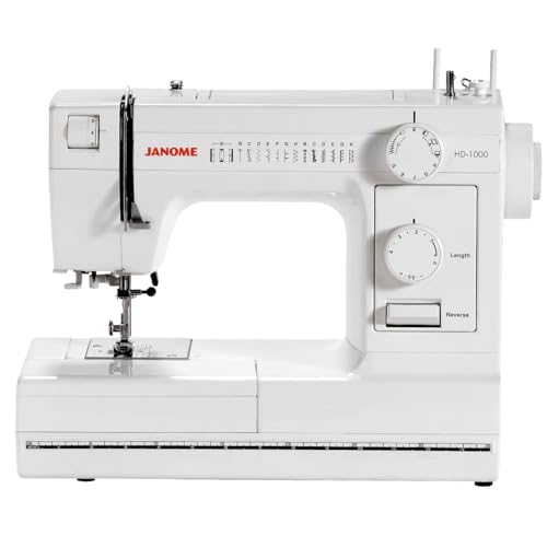 Janome HD1000 Heavy-Duty Sewing Machine with 14 Built-In Stitches - Image 4
