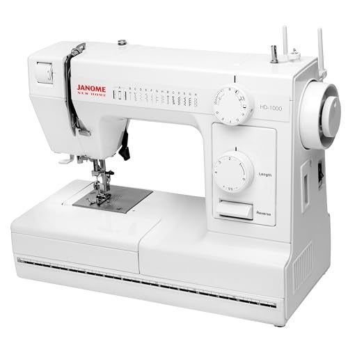 Janome HD1000 Heavy-Duty Sewing Machine with 14 Built-In Stitches - Image 2