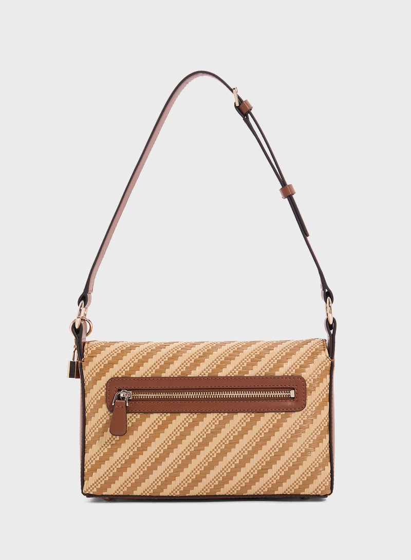 GUESS Simona Flap Shoulder Bag  - Image 2