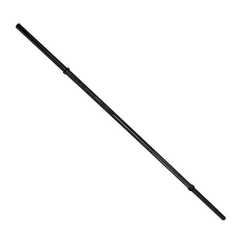 CAP Barbell 60" Solid Standard Bar, 1-Inch Diameter, Black - Image 1