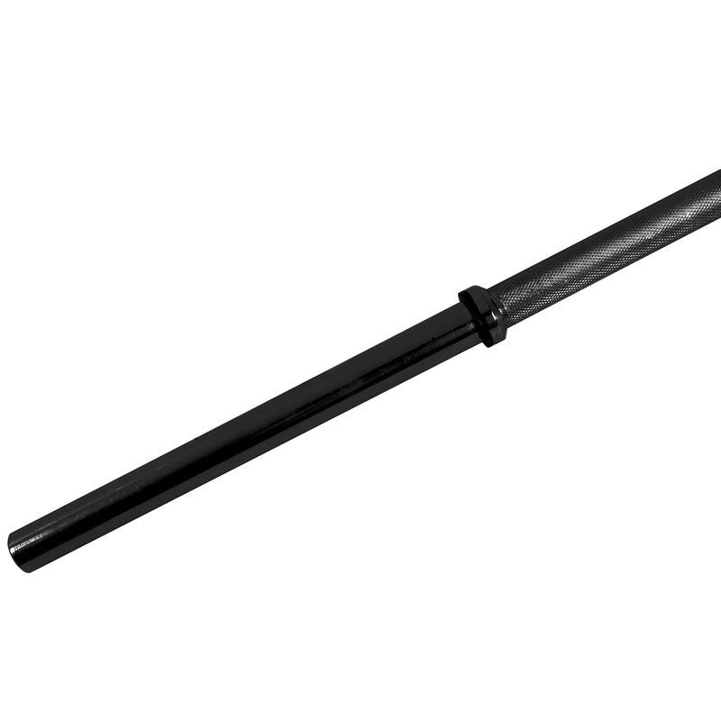 CAP Barbell 60" Solid Standard Bar, 1-Inch Diameter, Black - Image 2