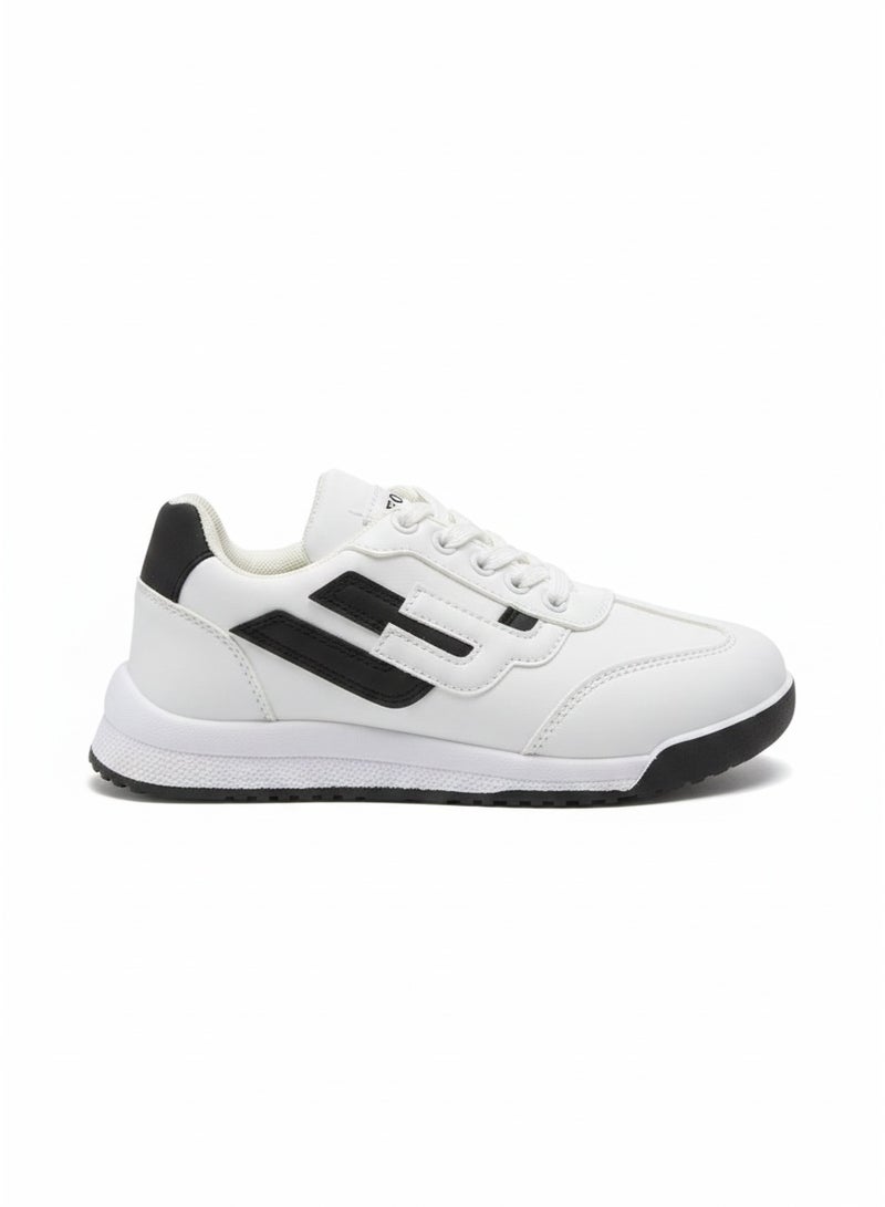 Vbranda Trendy women's sneakers with a modern design L-1086-WHITE&BLACK - Image 2