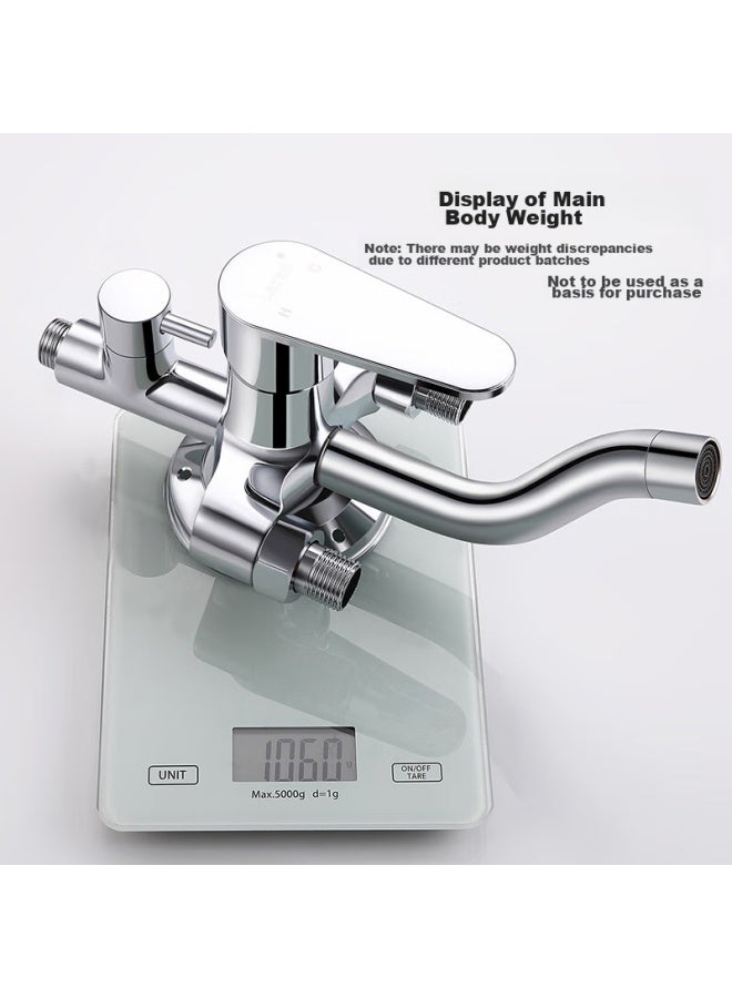 Larsd Shower Mixing Valve, Surface-mounted Shower Faucet Mixer With Brass Body, Hot And Cold Shower Head Switch Ld6306 - Image 5