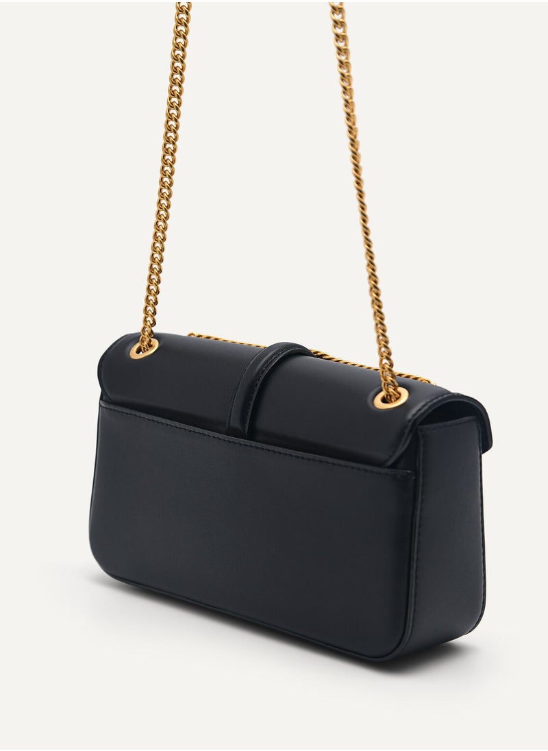 Pedro - Studio Francoise Leather Crossbody Shoulder Bag - Image 1