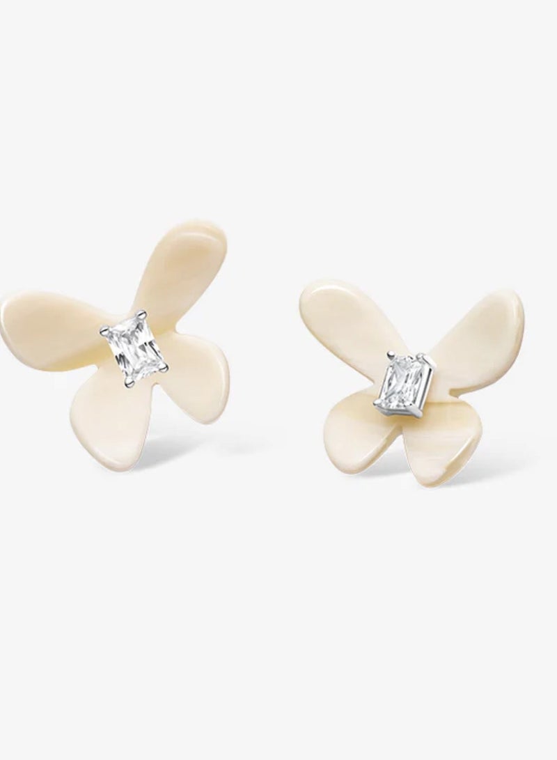 هيفانج أقراط على شكل فراشة على شكل مكعب سكر - Image 1