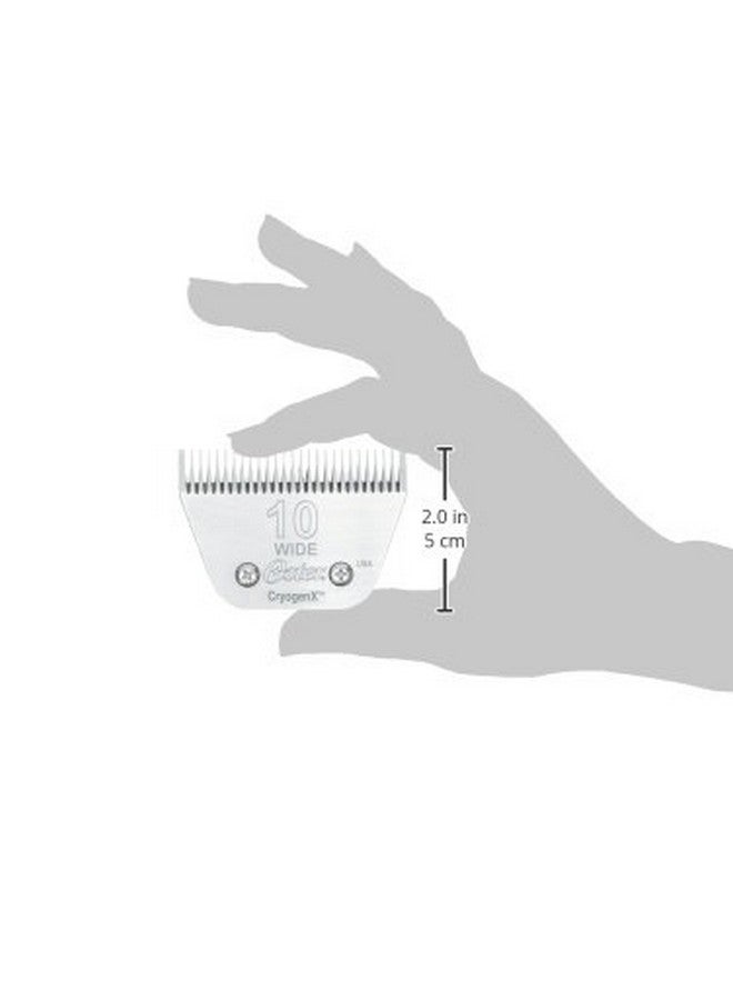 Oster Cryogenx Detachable Pet Clipper Blade, Size 10 Wide (078919446005) - Image 4