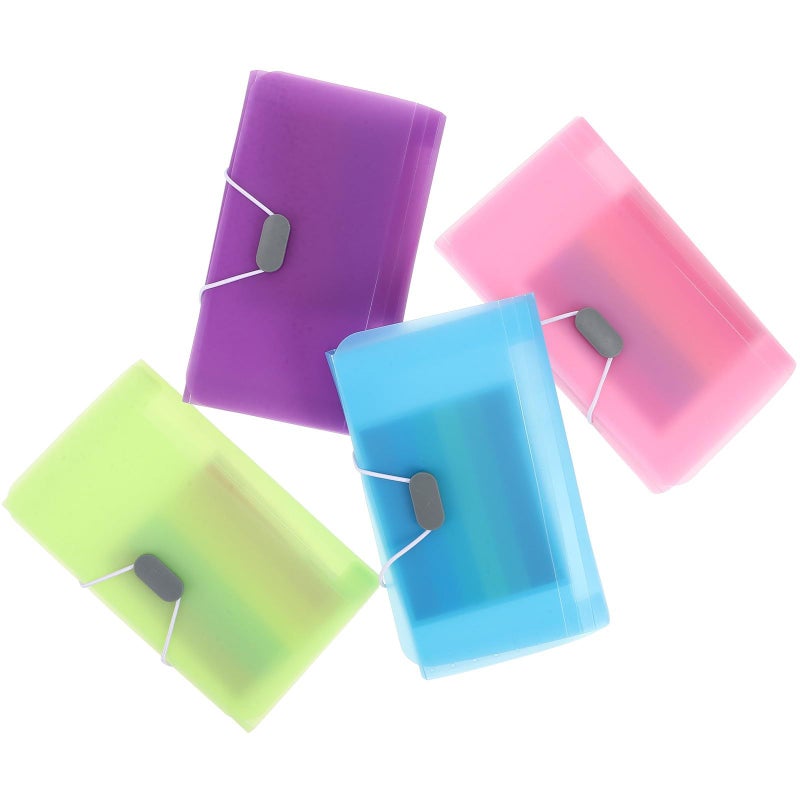 A6 Accordion File Organizer Folder Set 13 Pockets Portable Multi Color For Office School - Image 2