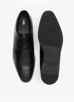 LBL by Shoexpress Men Solid Lace-Up Derby Shoes  - Image 4