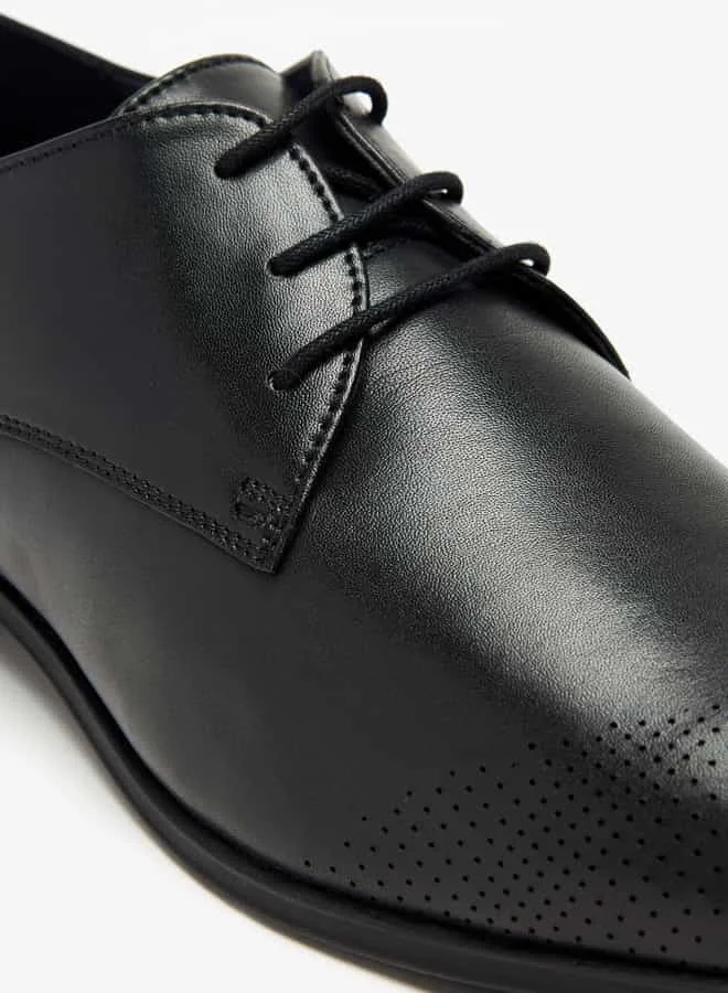 LBL by Shoexpress Men Solid Lace-Up Derby Shoes