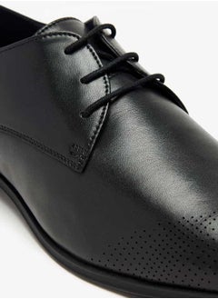 LBL by Shoexpress Men Solid Lace-Up Derby Shoes  - Image 5