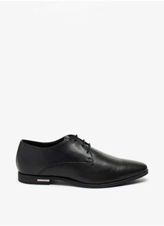 LBL by Shoexpress Men Solid Lace-Up Derby Shoes  - Image 3