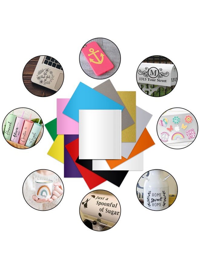 LOPASA Starter Kit for Cricut Joy Xtra Machine, Extra Bundle for Beginners, 8.5 x 12 Xtra Size Accessories and Supplies for Newbies, All Essential Tools and Material(Decal & Sticker Making Bundle) - Image 3