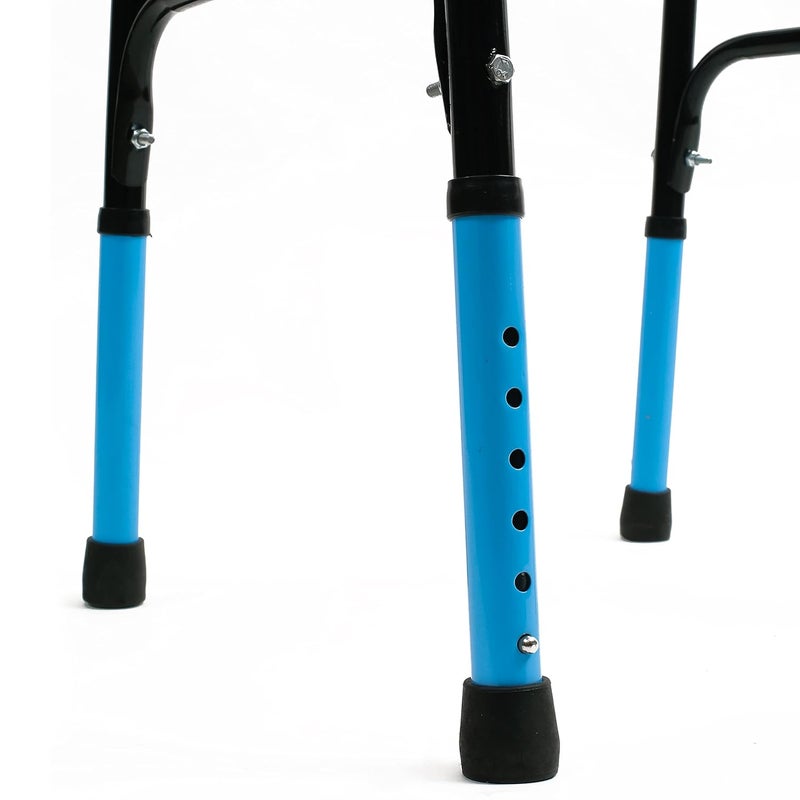 PHYSIQO Plain Double Bar Frame Balanced Adjustable Adult Walker For Men/Women(Multicolor,Design 90 - Image 3