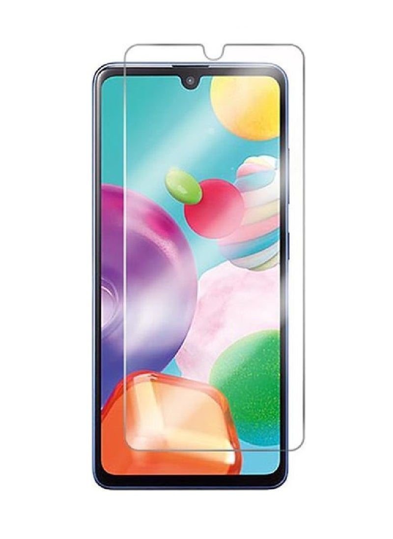 Super Tempered Glass Screen Protector Clear Designed For Samsung Galaxy A41 Full Screen Coverage And Bubble Free - Image 1