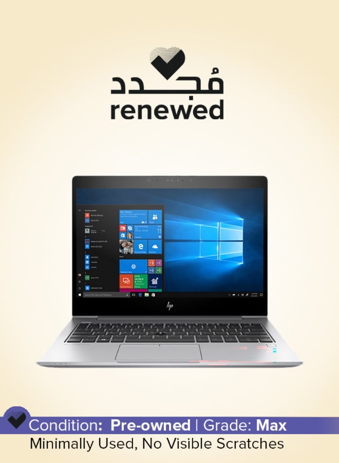 HP Renewed - Elitebook 830 G5 Laptop With 13.3-Inch Display, Intel Core i5 Processor/8th Gen/8GB RAM/256GB SSD/Intel HD Graphics English Silver - Image 1