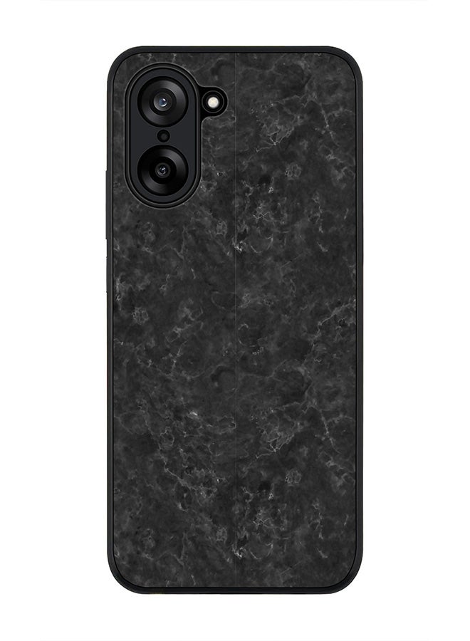 For OnePlus Nord CE5 / Ace 5 Racing Case,Slim fit Camera Protection, Shockproof Thin Phone cover  - Marble Texture Black