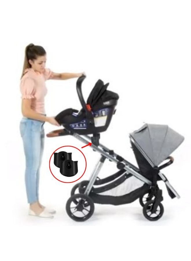 Contours - Britax Infant Car Seat Adapter Black - Image 1