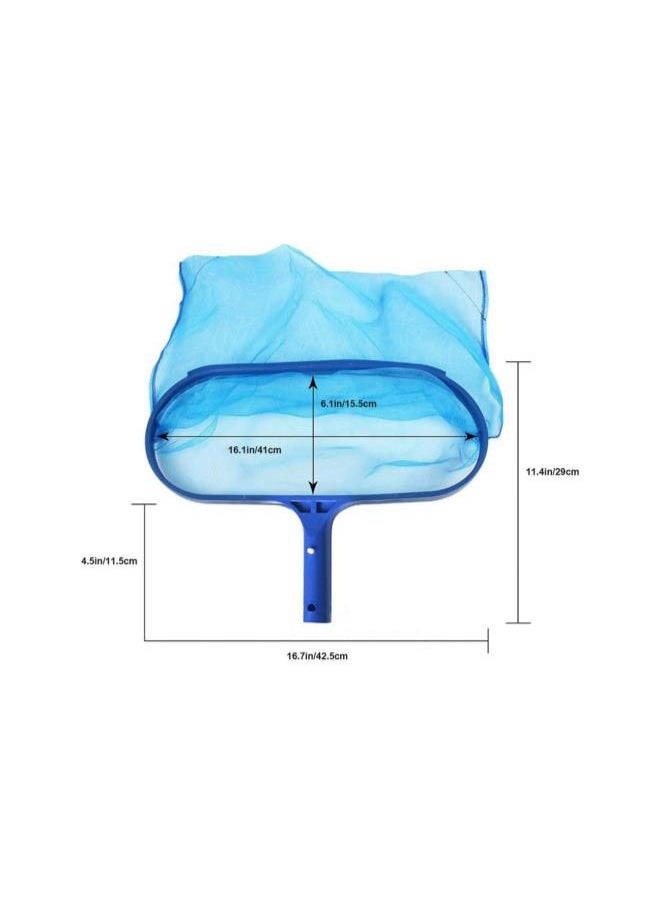 WYBOT - 2Pcs Pool Skimmer Net Replacement Swimming Pool Cleaning Nets Heavy Duty Leaf Skimmer Pool Accessories and Supplies for Cleaning Pond Swimming Pool Hot Tubs Spas (Deep and Shallow Nets) - Image 1