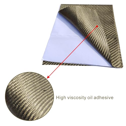 Alioncar(26x48inch) self Adhesive Heat Shield Reinforced Basalt Fiber Exhaust Heat Shield Mat with Adhesive Backed Resistant High-Temp - Image 5