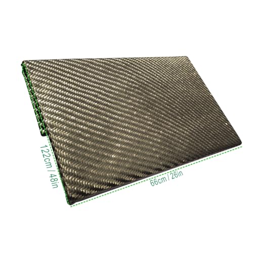 Alioncar(26x48inch) self Adhesive Heat Shield Reinforced Basalt Fiber Exhaust Heat Shield Mat with Adhesive Backed Resistant High-Temp - Image 4