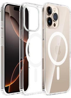 Magsafe Case for iPhone 16 Pro Magsafe Clear Cover Magnetic Wireless Charging Support, Shockproof Protection, Scratch-Resistant for iPhone 16 Pro - Clear