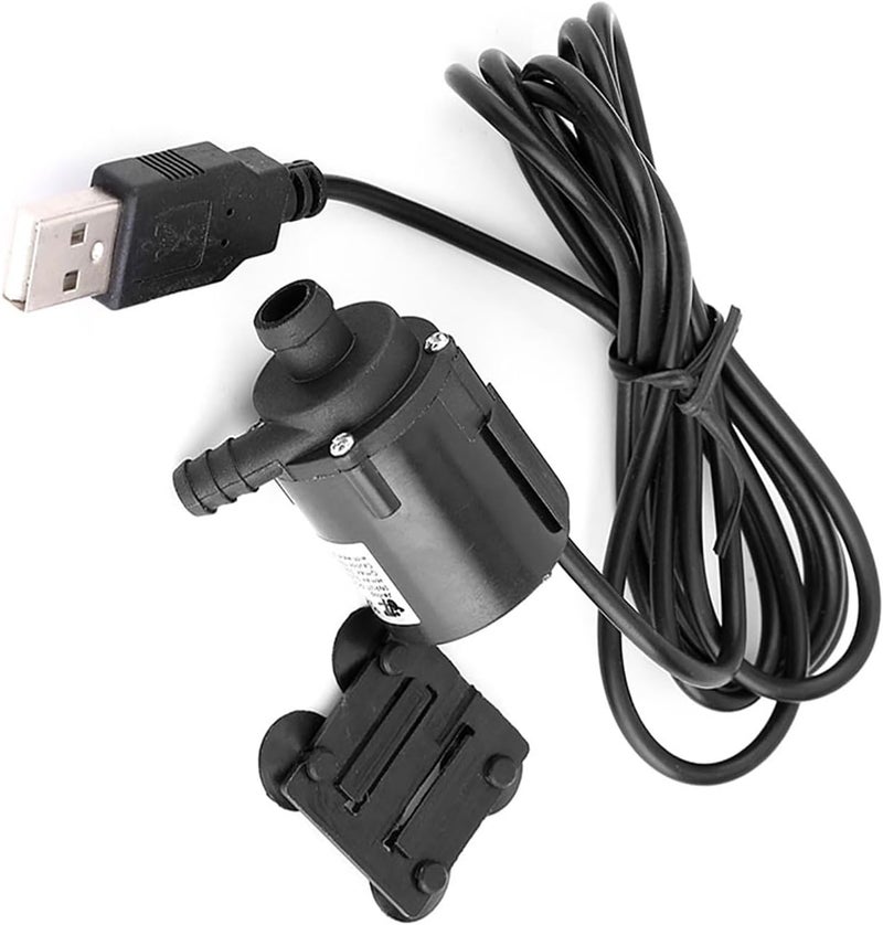 Hyuduo Water Cooling Pump Submersible Brushless Motor Pump 6V 150L H USB Plug for Computer Cooling Aquarium with Low Noise High Efficiency - Image 5