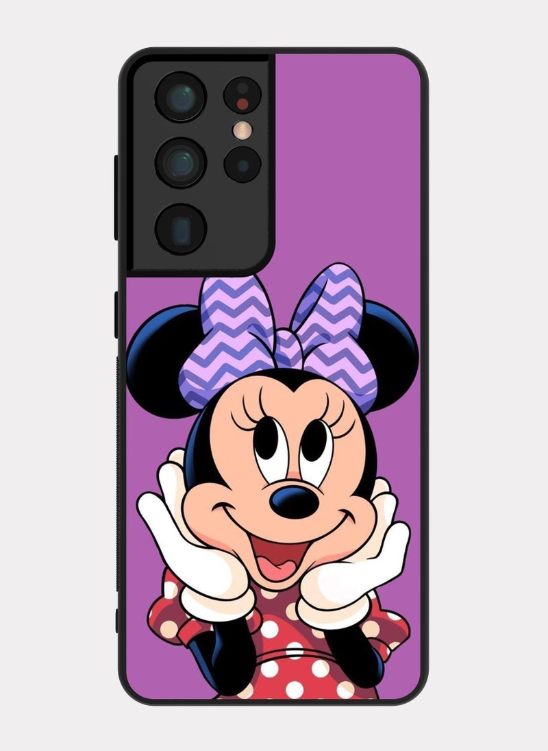 PXLAAT Samsung Galaxy S21 Ultra case cover Minnie Mouse - Image 1
