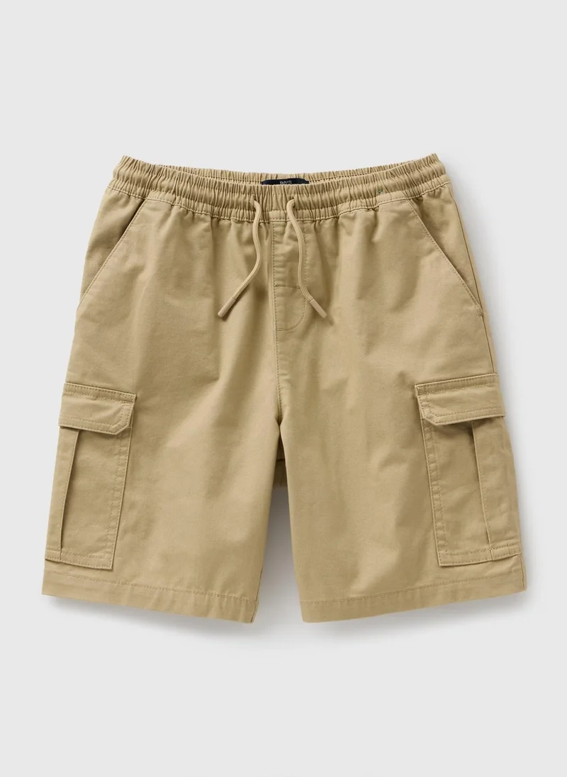 Matalan Boys Stone Cargo Shorts