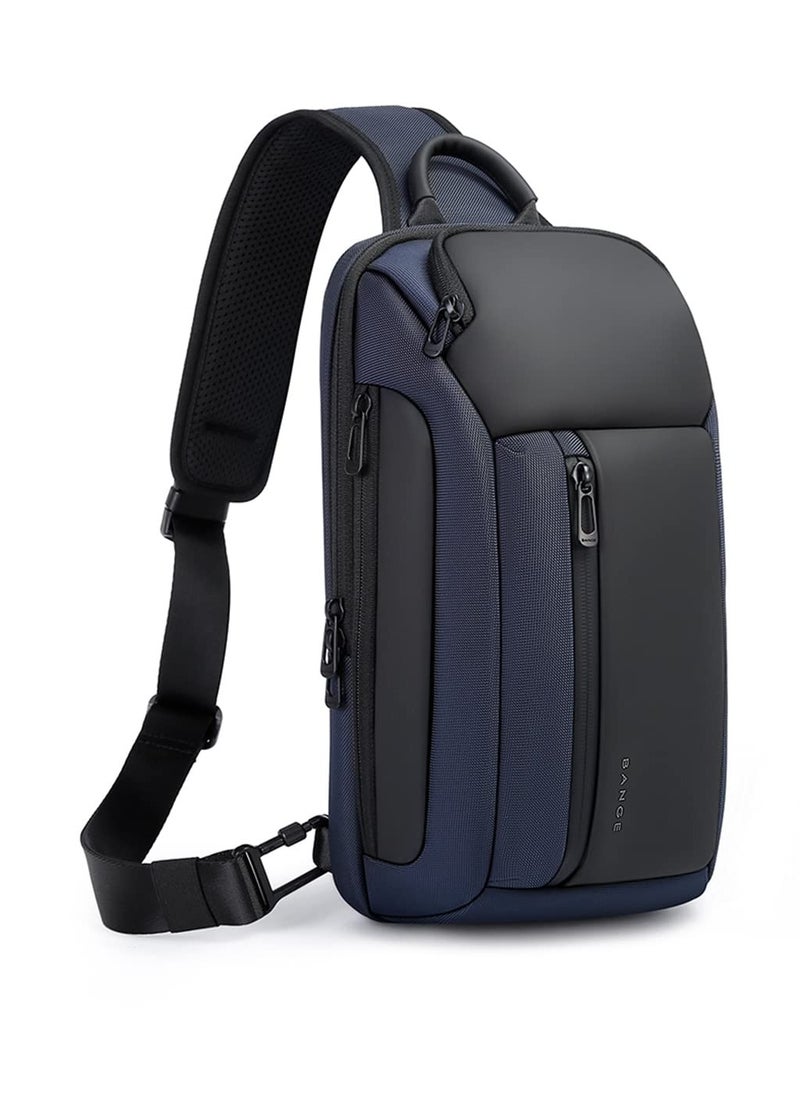 Excefore Sling Bag Crossbody Shoulder Backpack for Men Women,Casual Rucksack for Hiking Daypack Waterproof Sling Chest Bag, unisex crossbody bag for travel and hiking  - Image 1