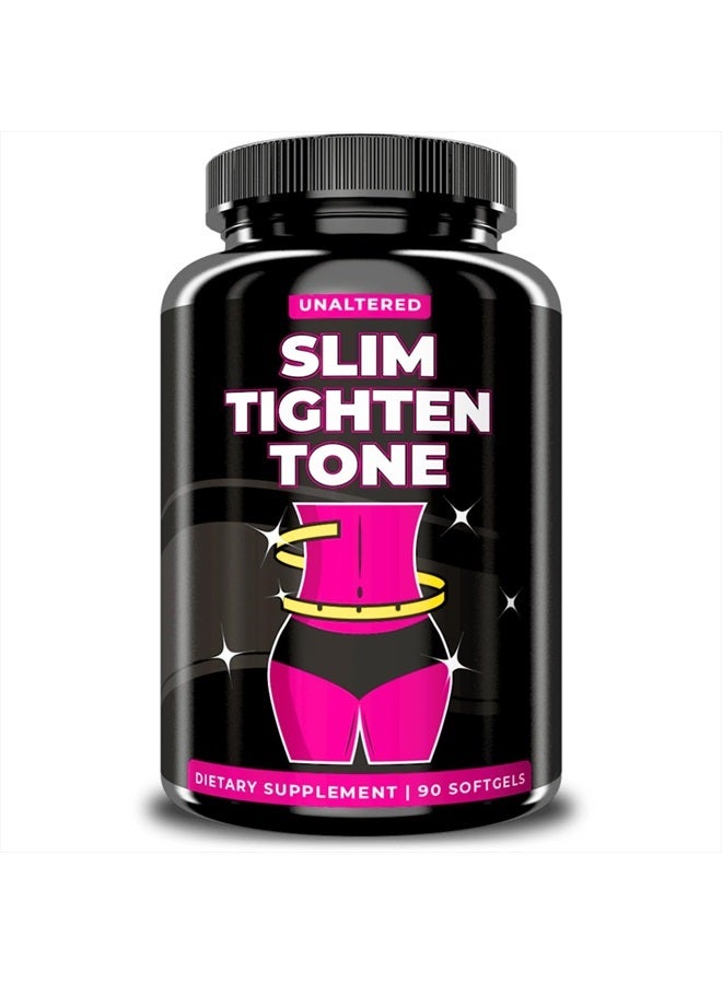 UNALTERED Belly Fat Burner for Women - Lose Stomach Fat, Reduce Bloating, & Avoid Hormonal Weight Gain - Supports Menopause, PMS, & other Hormone Balance Issues - Keto Diet Safe Weight Loss Supplement - 90 Ct - Image 1