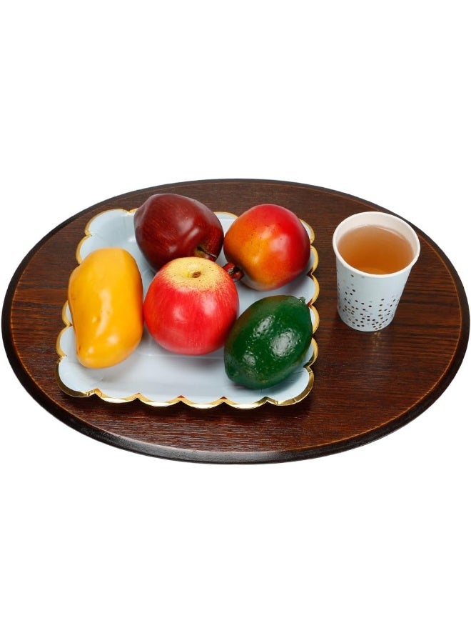 Geeklife Square Paper Plates with Sparkly Scalloped Gold Foil Border, 9 inch Paper Dessert Plates, Light Blue Decorative Party Plates Set, 20 count - Image 2