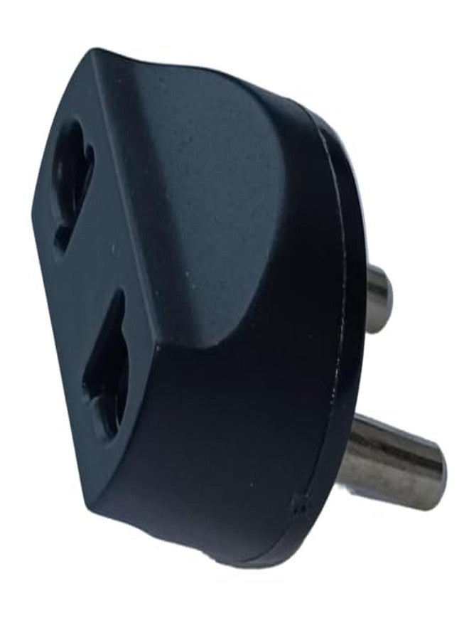 fdealz® [ 2 Pieces ] US to EU Plug ; EU Male to USA Female Connector Plug, Plug Converter, EU Travel Adaptor, EU Plug Converter - Image 2