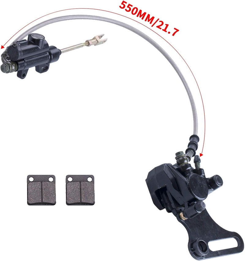 MWMNUN 15mm Rear Brake Assembly Master Cylinder Caliper Replacement for Coolster SDG SSR 107 110 125 I BK12 - Image 3