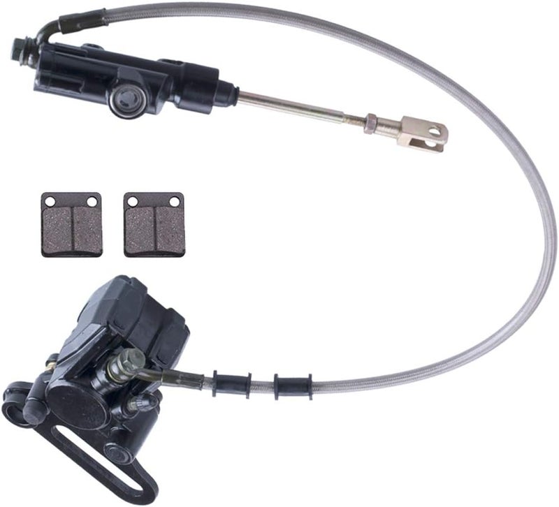 MWMNUN 15mm Rear Brake Assembly Master Cylinder Caliper Replacement for Coolster SDG SSR 107 110 125 I BK12 - Image 1