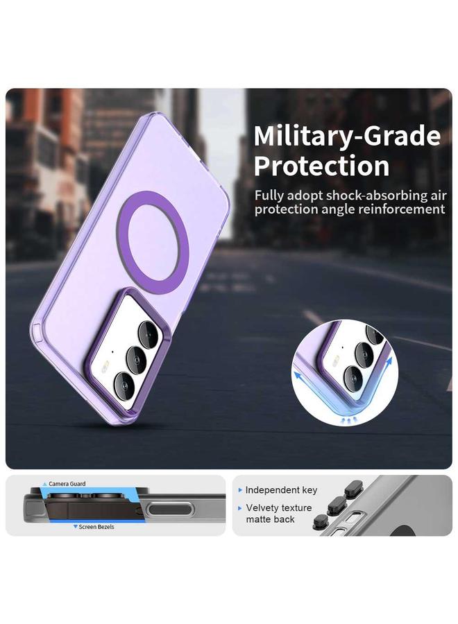 اس-توب جراب لهاتف Realme C75 Candy Magsafe PC Hybrid TPU - Image 2