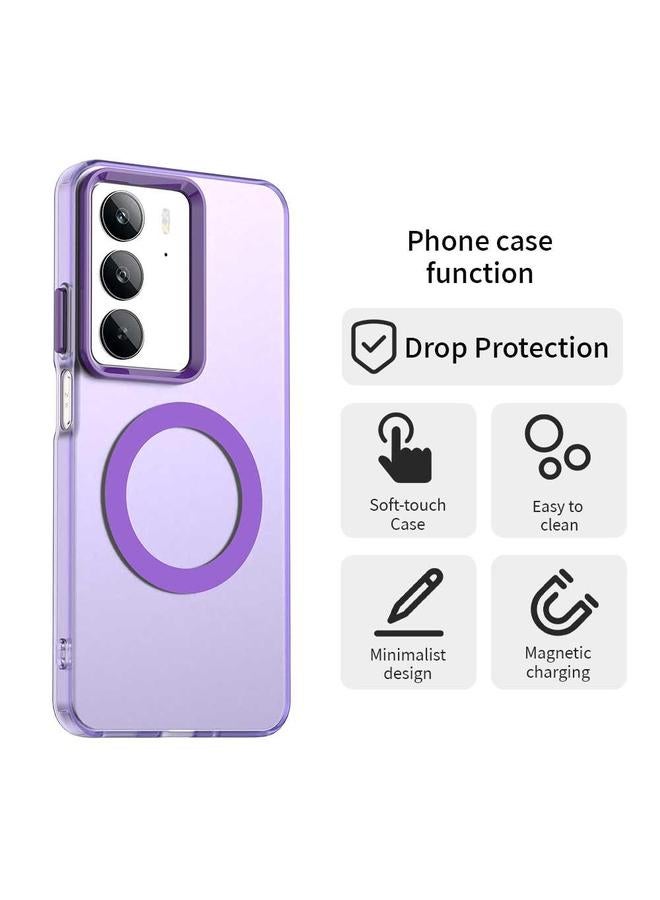 اس-توب جراب لهاتف Realme C75 Candy Magsafe PC Hybrid TPU - Image 4