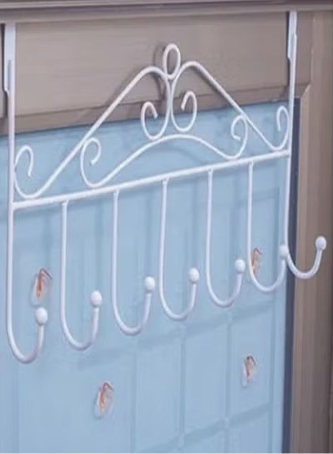 كلناميان 2 قطعة حقيبة منشفة معطف الملابس قبعة فوق الباب شماعات - Image 2