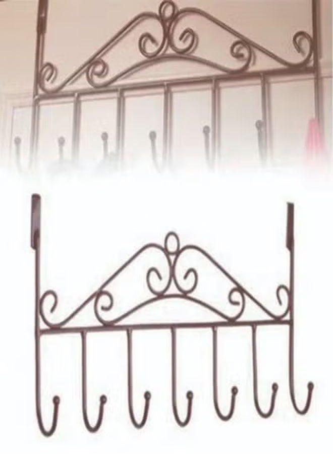 كلناميان 2 قطعة حقيبة منشفة معطف الملابس قبعة فوق الباب شماعات - Image 4