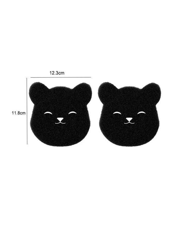 8 PCS Reusable Laundry Pet Hair Remover for Laundry, Reusable Dog Cat Hair Catcher for Washer,Effective Gentle on Clothes Multi Purpose Sponge Material (black)  - Image 2