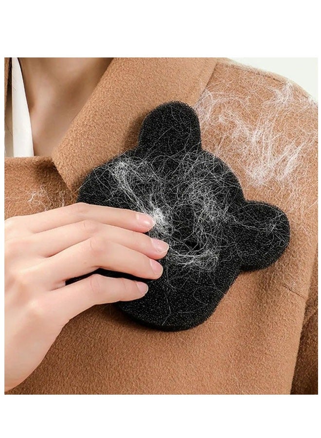 8 PCS Reusable Laundry Pet Hair Remover for Laundry, Reusable Dog Cat Hair Catcher for Washer,Effective Gentle on Clothes Multi Purpose Sponge Material (black)  - Image 5