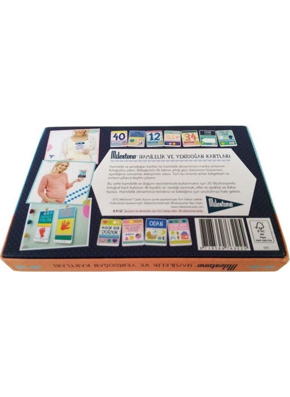 Milestone Original Pregnancy - Newborn Cards  - Image 2
