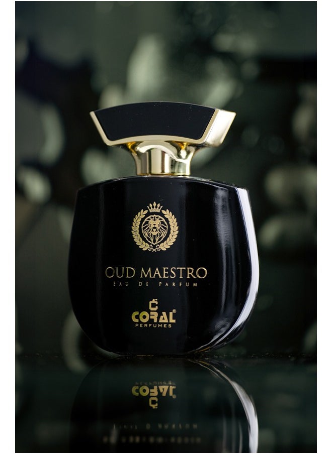 Coral OUD MAESTRO Eau De Parfum, for Men & Women - 100ml  - Image 4