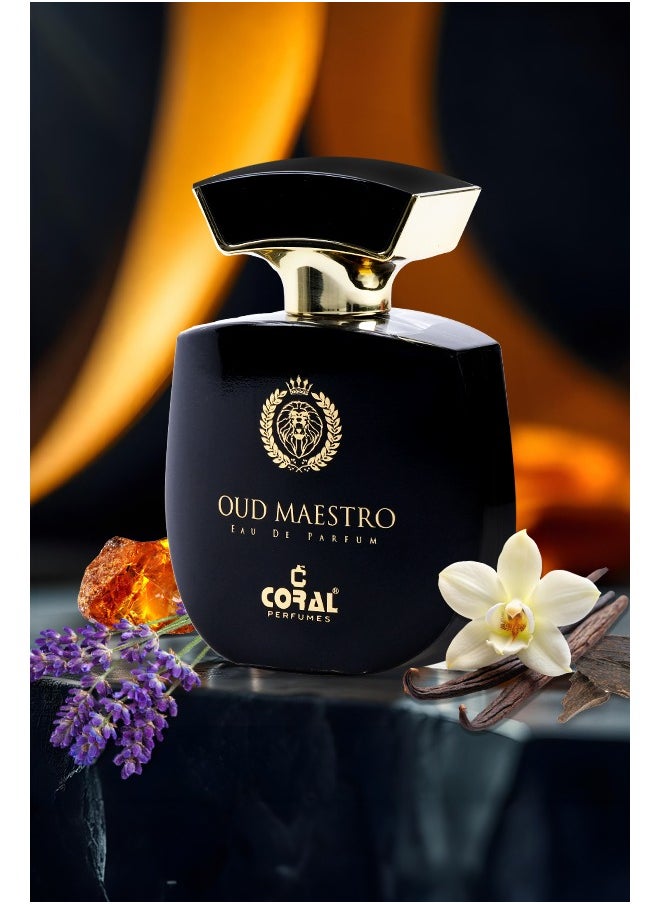 Coral OUD MAESTRO Eau De Parfum, for Men & Women - 100ml  - Image 1