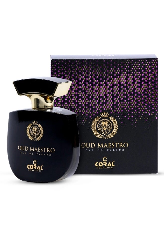 Coral OUD MAESTRO Eau De Parfum, for Men & Women - 100ml  - Image 2