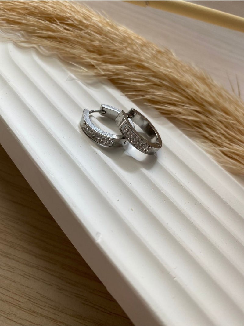 Stainless Stell Bs Still New Model Earring Minimal Stainless-Tarnish Steel Earring  - Image 1