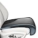 FLORICH Car Seat Extender Leg Extender Support Cushion for Driver Seats Office Chair Leather Carseat Leg Support for Long Drivers Universal Car Seat Cushion Legs Rest PadsBlack - Image 2