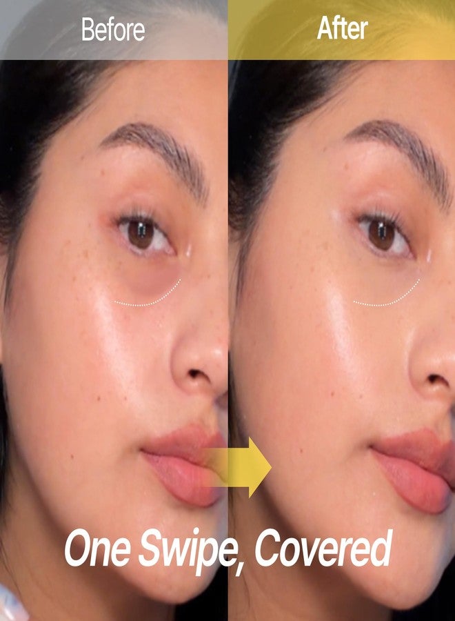 shaishaishai BANANA PDRN Conceal - Hydrating Under Eye Cream & Dark Circle Coverage, Advanced Formula with PDRN + Ectoin, Non-Sticky, Korean Skincare, 0.52 oz (Toffee) - Image 4