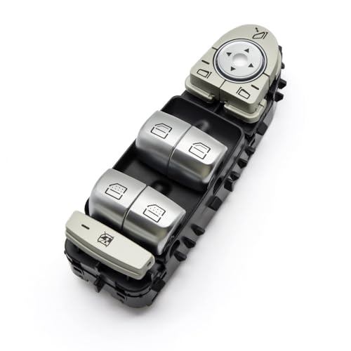 Ynovvo 2229056800 Power Window Switch Driver Side Master Control Passenger Side Buttons raplacement for Mercedes-Benz W205 /S205 /C200 /C300 /GLC300 /C450AMG /C43 2015-2020 Replace#2229056800 - Image 1
